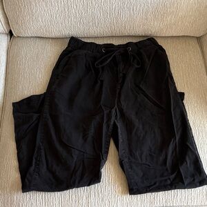 American Eagle Outfitters Black Wide Leg Pants